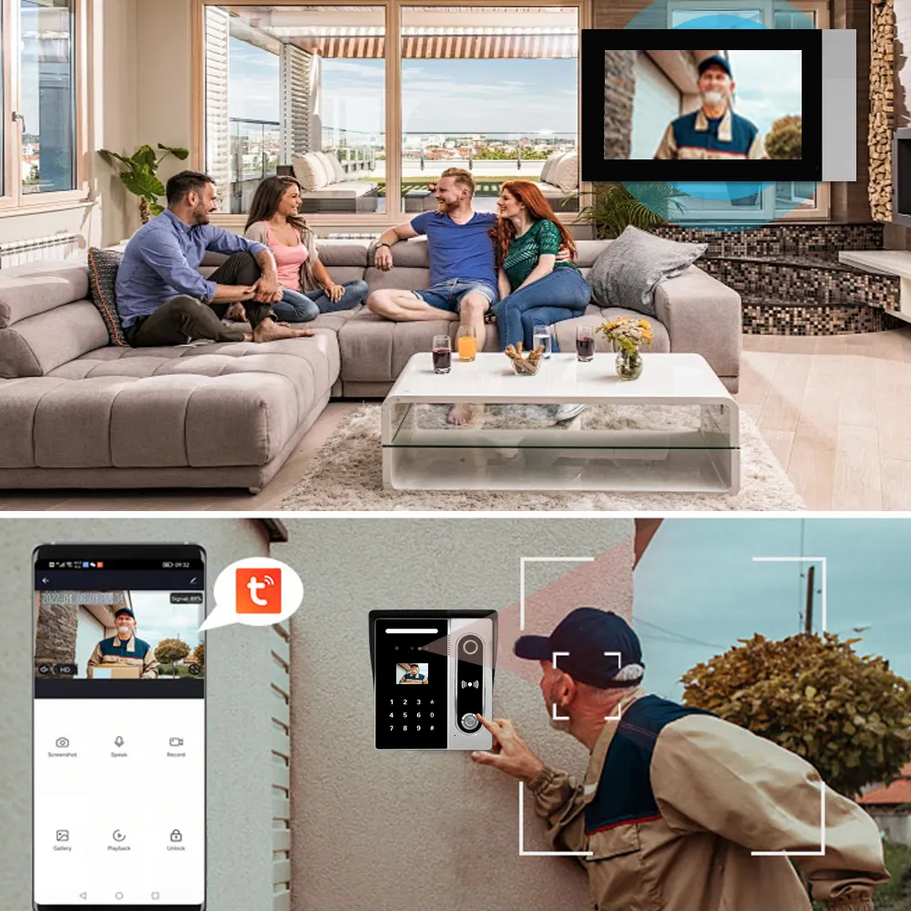 Tuya Smart Video Door Phone price in qatar